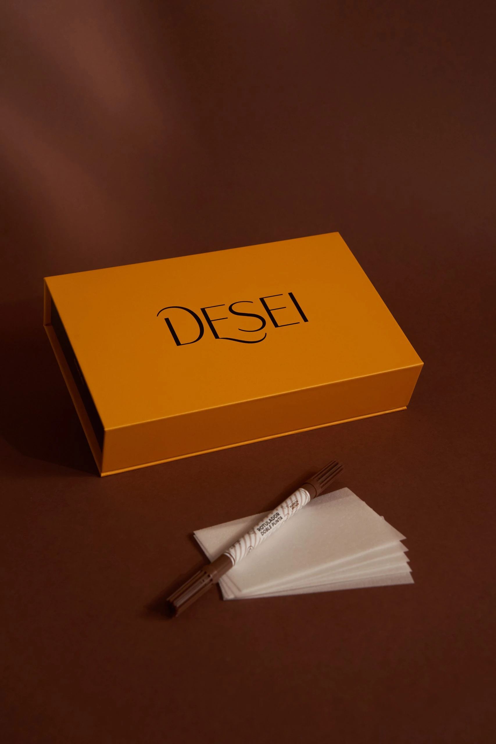 Set completo DESEI con obleas comestibles y rotulador de tinta comestible